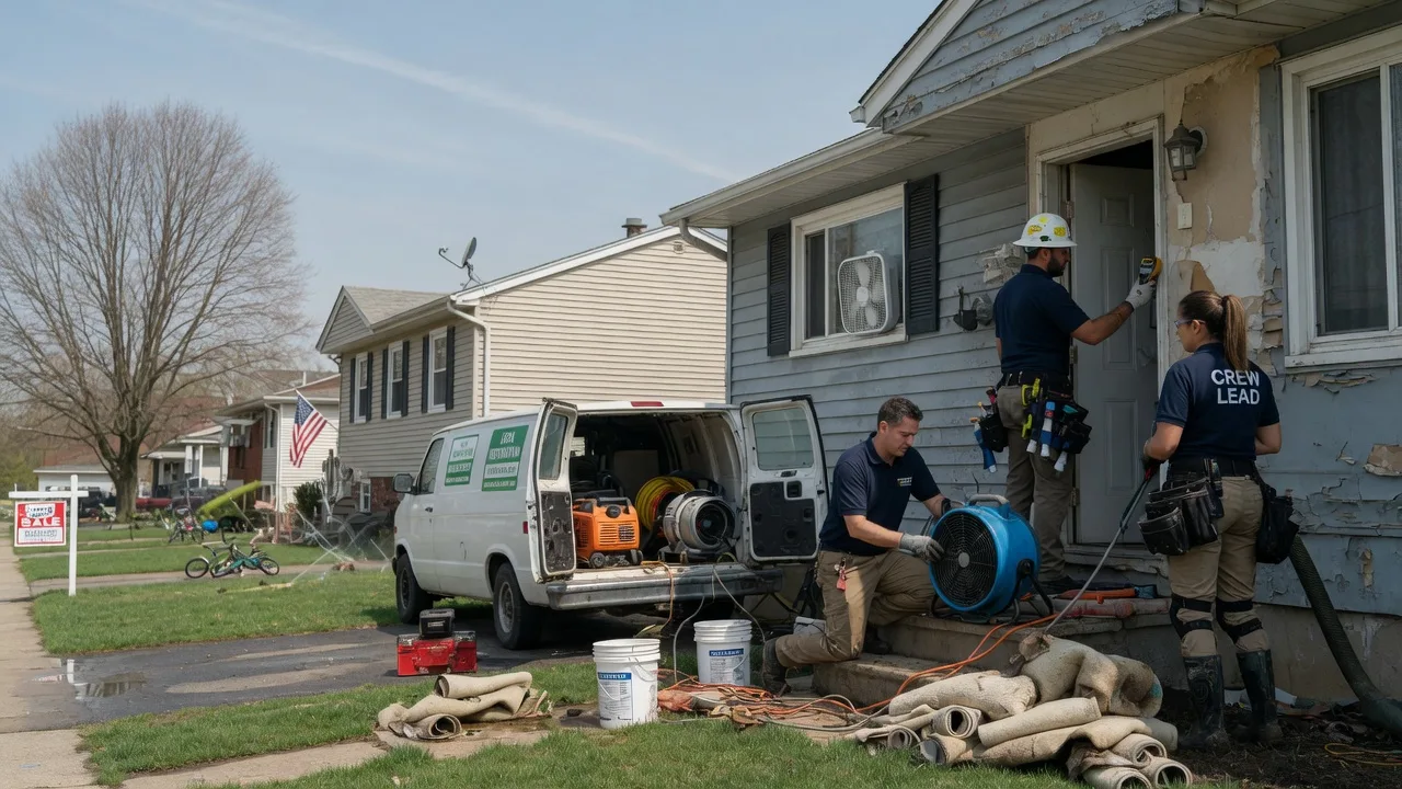 Flood Cleanup in Crescent Mills, CA near me